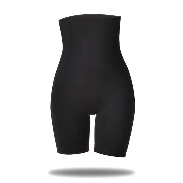 Seamless Knickers Shaper High Waist Slimming Tummy Control Pantie Briefs  Body Lady Corset Underwear,BLACK,S 